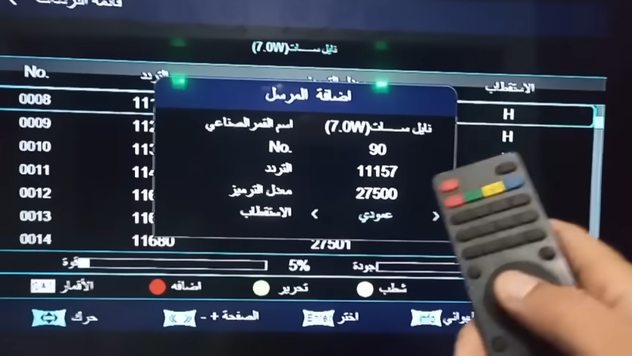 تردد قناة المغربية الرياضية TNT