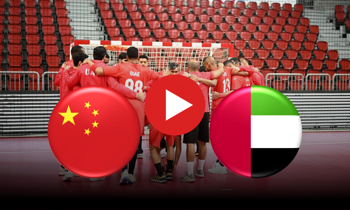 مشاهدة مباراة الإمارات والصين بث مباشر