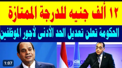 زيادة الأجور والرواتب في مصر