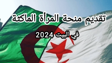 "رابط مباشر" شروط التسجيل في منحة المرأة الماكثة بالبيت 2024 الجزائر عبر الوكالة الوطنية للتشغيل anem.dz